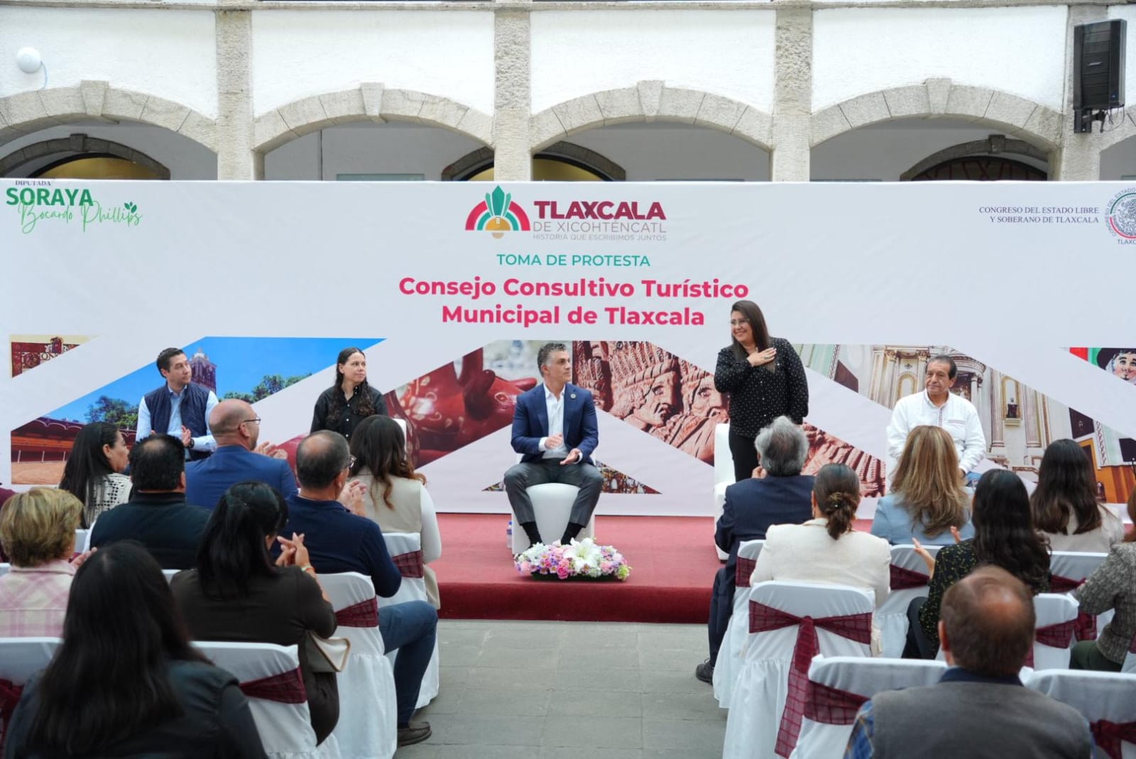 Toma Soraya Noemí Bocardo protesta a Consejo Consultivo de Turismo de Tlaxcala